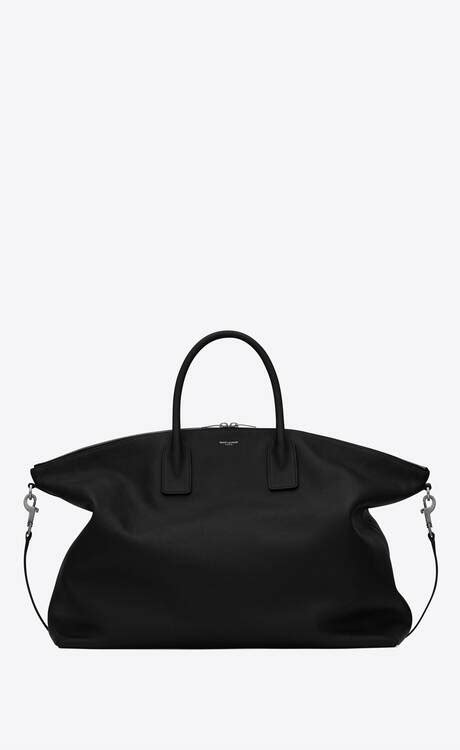 classic toy bowling bag ysl|GIANT BOWLING bag in soft grained leather .